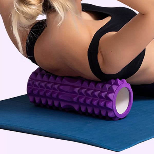 26cm Foam Roller: Yoga & Fitness Back Massage Tool