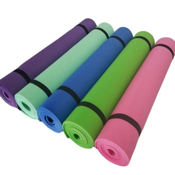 Anti-Skid Yoga Mat: Comfortable EVA Foam for Exercise, Yoga, and Pilates
