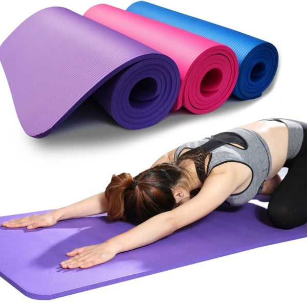 Anti-Skid Yoga Mat: Comfortable EVA Foam for Exercise, Yoga, and Pilates
